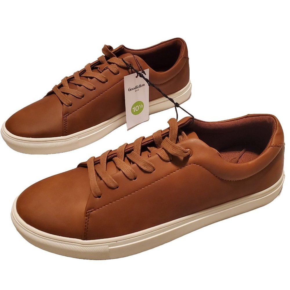 NWT Men's Good Fellow & Co. Brown Shoes Size 10.5